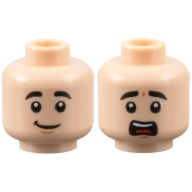 Lego hlava, tělová světlá (6364557)